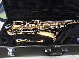 Yamaha YTS-26 Standard Bb Tenor Saxophone w/Case Gold Lacquer Finish Body Minty