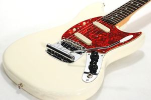Used Fender Japan / Mustang MG65 Vintage White (VWH) fender Japan from JAPAN EMS