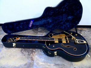 Gretsch G6136TBK BLACK FALCON guitar w/Hard case/456
