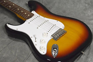 Fender Japan ST62/LH 3Tone Sunburst Left Hand Lefty Electric Guitar with Case