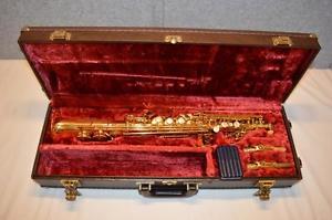 YAMAHA YSS 675 SOPRANO SAXOPHONE WITH 2 NECKS - PROFESSIONALY TUNED & ADJUSTED