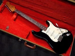 Fender American Vintage 62 Stratocaster Black 1996 guitar FROM JAPAN/512