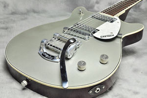 Used Electromatic by Gretsch Electro-Matic / G5246T Double Jet w / Bigsby Silver