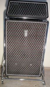 Vox Beatle Super Reverb V1134 w/ New Chrome Trolley, Owner's Manual & Footswitch