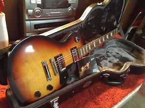 GIBSON LES PAUL 2013 FIRE BURST GLOSS FINISH NOT FADED NEAR MINT WITH HSC NICE !