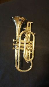 getzen 580s cornet silver 1980's