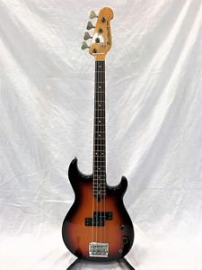 YAMAHA Broad Bass Ⅵ Sunburst Used 1980s Made in Japan with Original Soft Case