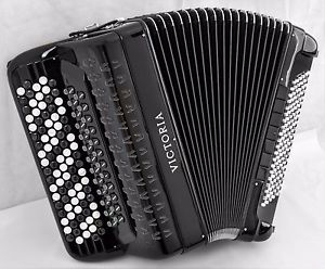 Victoria 5 Row C-System Chromatic Accordion - Double Cassotto - Double Octave