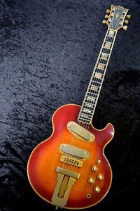 1973 Gibson L-5S Electric Guitar Cherry Sunburst Vintage Rare Free Shipping w/HC