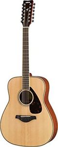 Yamaha acoustic guitar 12-string FG820-12 P/O