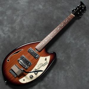 Teisco/May Queen sunburst w/soft case Free shipping Guiter Bass From JAPAN #G109