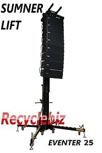 SUMNER Eventer 25 Crank Super Lift (PAIR) NEW Genie Quality - Line Array Lifts!