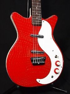 Danelectro '59 O Alligator Red, Electric guitar, y1361