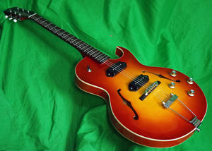 The Loar LH-302T Thin Archtop Cherry Burst An Exciting Build from the 20s & 30s