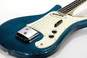 YAMAHA SB-2A Candy Blue 1960s Electric Bass Rare Made in Japan Vintage w/OHC
