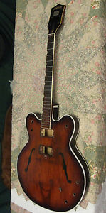 Vintage 1967 Gretsch Chet Atkins Country Gentleman Guitar Body Neck - USA
