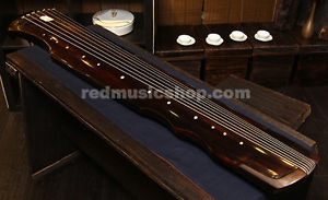 Concert Grade Aged Chinese Fir Wood Guqin, 7-string Zither
