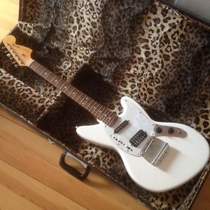 Fender Gitarre, Kurt Cobain olympic white, MIJ 1996  "rare" selten