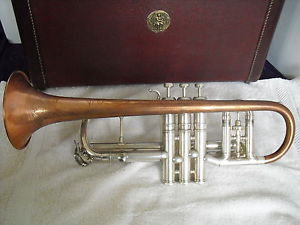 Vintage C. G. Conn Victor 80A (RARE COPRION BELL) Cornet