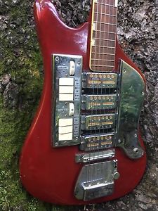 Teisco SS4L Electric Guitar - a Great One with Killer Goldfoil Pickups