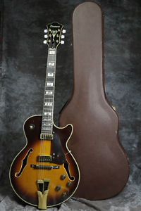 Ibanez GB10 Electric Guitar George Benson Sunburst Japan Free Shipping w/OHC