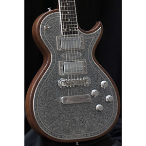 Zemaitis Antanus A24MF 60TH Anniversary NT Natural Metal Front NEW Guitar w/Case