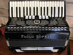 Accordéon Chromatique Paolo Soprani Orchestral 9 registres 96 basses piano