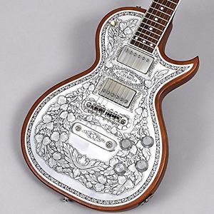 ZEMAITIS A24MF Natural electric guitar (Zematis) METAL FRONT / ANTANUS (Metal fr
