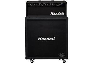 Randall KH120RHSC Kirk Hammet Signature Series 120W 4x12 Guitar Half Stack Black