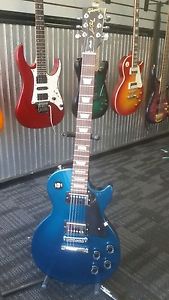 2014 Gibson Les Paul studio pro- teal blue candy