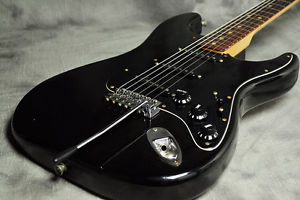 Used Fender / 1981 Stratocaster Black from JAPAN EMS