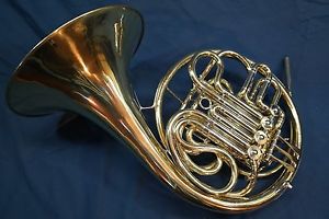 1959 Elkhart Conn 6D Double French Horn with Case and Mouthpiece