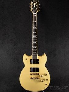 YAMAHA SG1000-24 -White- Used  w/ Hard case