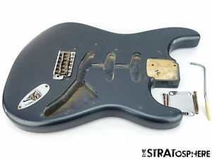 Fender Custom Shop Postmodern Relic Stratocaster BODY+ HARDWARE Strat Charcoal