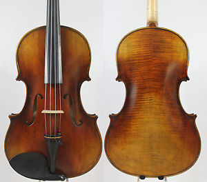 Wide Body!Oil Varnish, RARE TERTIS Pattern Viola 16" Copy! M2601 Concert level!
