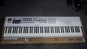 Arturia Keylab 88 MIDI Controller with box, stands, USB cable