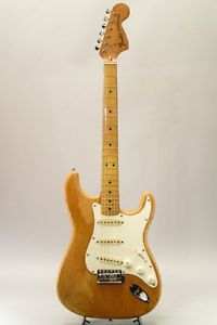 FENDER/USA 1974-75 Stratocaster /Refinish NAT w/soft case Free shipping #R2184