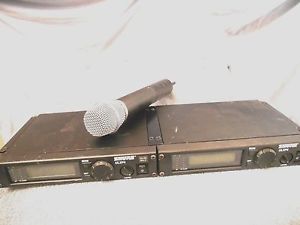 2xShure ULXP4 554-590 MHz Digital Wireless Receivers & Shure Beta 87C Microphone