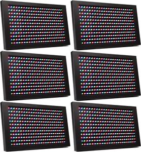 ADJ Profile Panel RGB RGB Led Panel (6-pack) Value Bundle