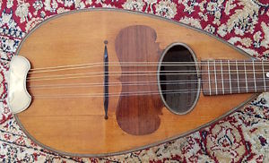 Raffaele Calace vintage bowl-back mandolin made in Naples, Italy, 1926