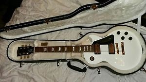 Gibson Les Paul Studio Electric Guitar Alpine White Gold Hardware w/ Gibson Case