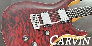 [Domestic regular goods] CARVIN Carvin electric guitar CT624T Deep Red Quilt