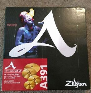 Zildjian A series 391 cymbal pack