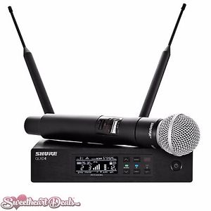 Shure QLXD24/SM58 Handheld Wireless Microphone System G50: 470 to 534 MHz