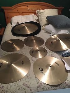 Zildjian A Series - 7 Cymbal Set w/Spash, Ride, China, & Fast Crash Cymbals