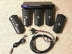 Hearback System 5 Mixers and Hub hear back stage DA88