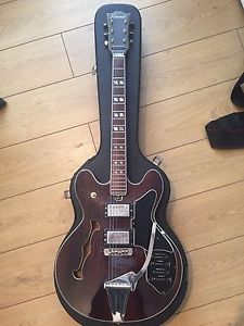 VINTAGE RARE NATIONAL SEMI- HOLLOWBODY EG885-2RG 1960-1970