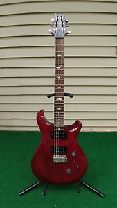 Paul Reed Smith S2 custom 24 guitar. PRS. Scarlet red.