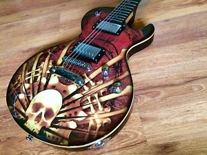 DBZ Dean Bolero GX Bone Church Limitierte E Gitarre Dean B. Zelinsky