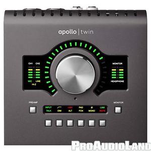 Universal Audio Apollo Twin MKII QUAD Thunderbolt Recording Studio Interface NEW
